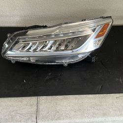 2016-2017 HONDA ACCORD HEADLIGHT FULL LED DRIVER SIDE OEM