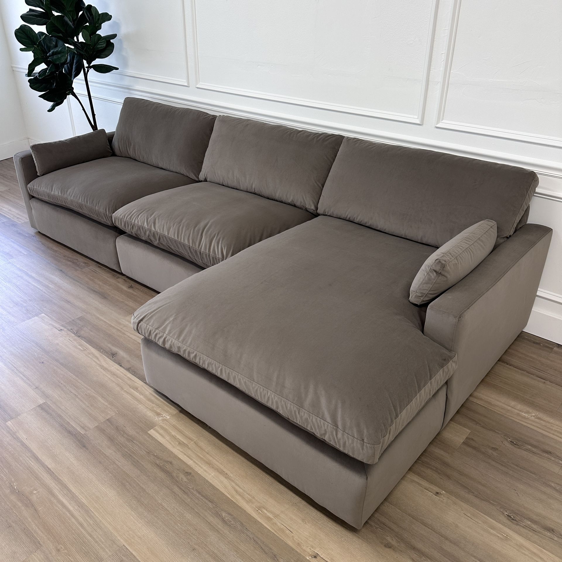 New Cocoa Cloud Couch Sectional