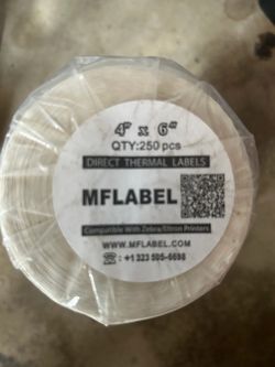 Labels for shipping label printer