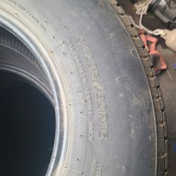 Used trailer  tires 235 /80/16 10 ply
