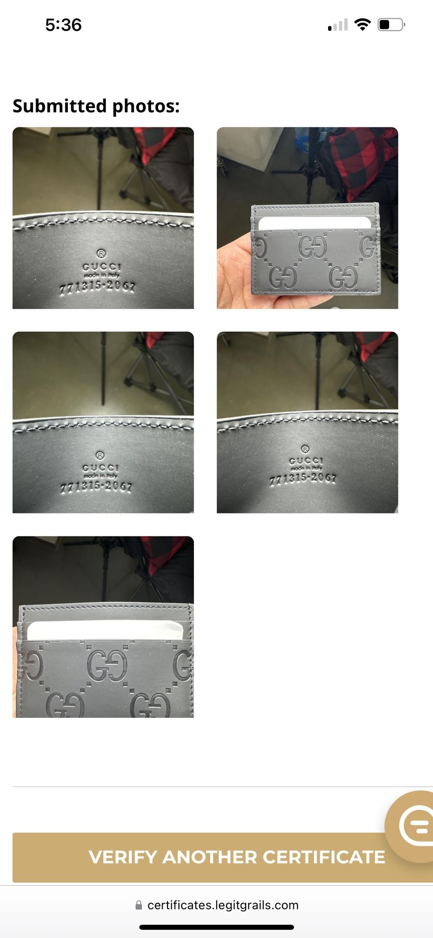 Gucci wallet