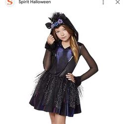 Kids Dark Unicorn Costume 4-6x Youth 