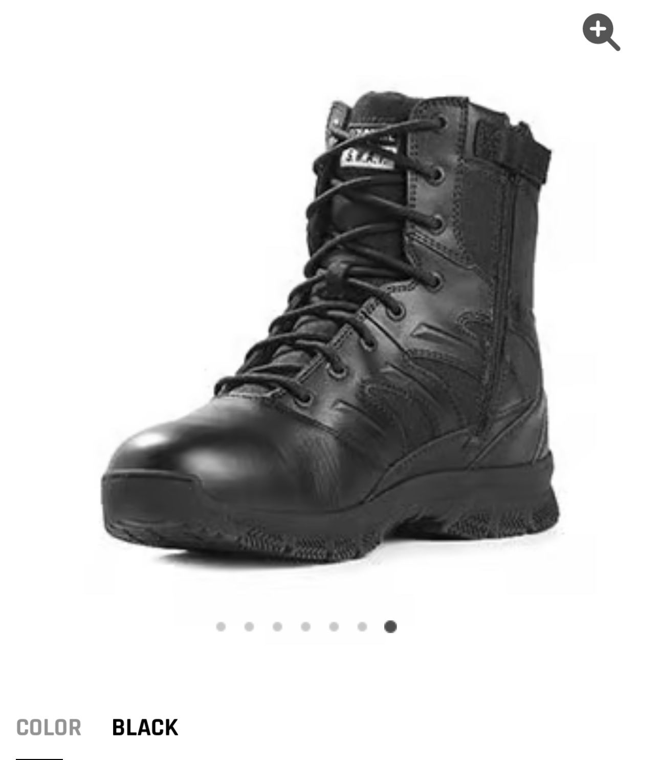 Original Swat Force 8” Side-Zip Boot