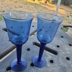 Cobalt Blue Blown Glass