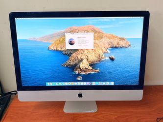 iMac 27” | 2013 | Core i7 | 32GB RAM | 120GB SSD | NVIDIA GeForce GTX 775M 2GB | macOS Catalina