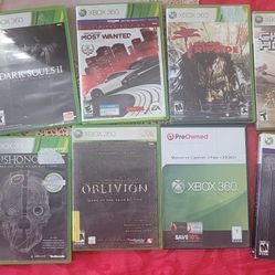 XBOX 360 GAMES LOT