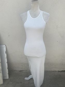 White Long Dress 