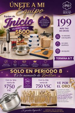 Kit de inicio Princess House