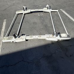 Cargo Van Rack With 10’ Diamond Plate Box