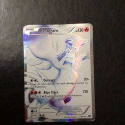 Reshiram Pokémon Card 