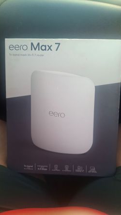 eero Max 7 Tri-band mesh Wi-Fi router