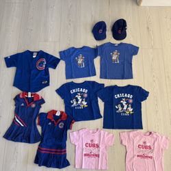 Chicago Cubs clothes (ages 2-5)