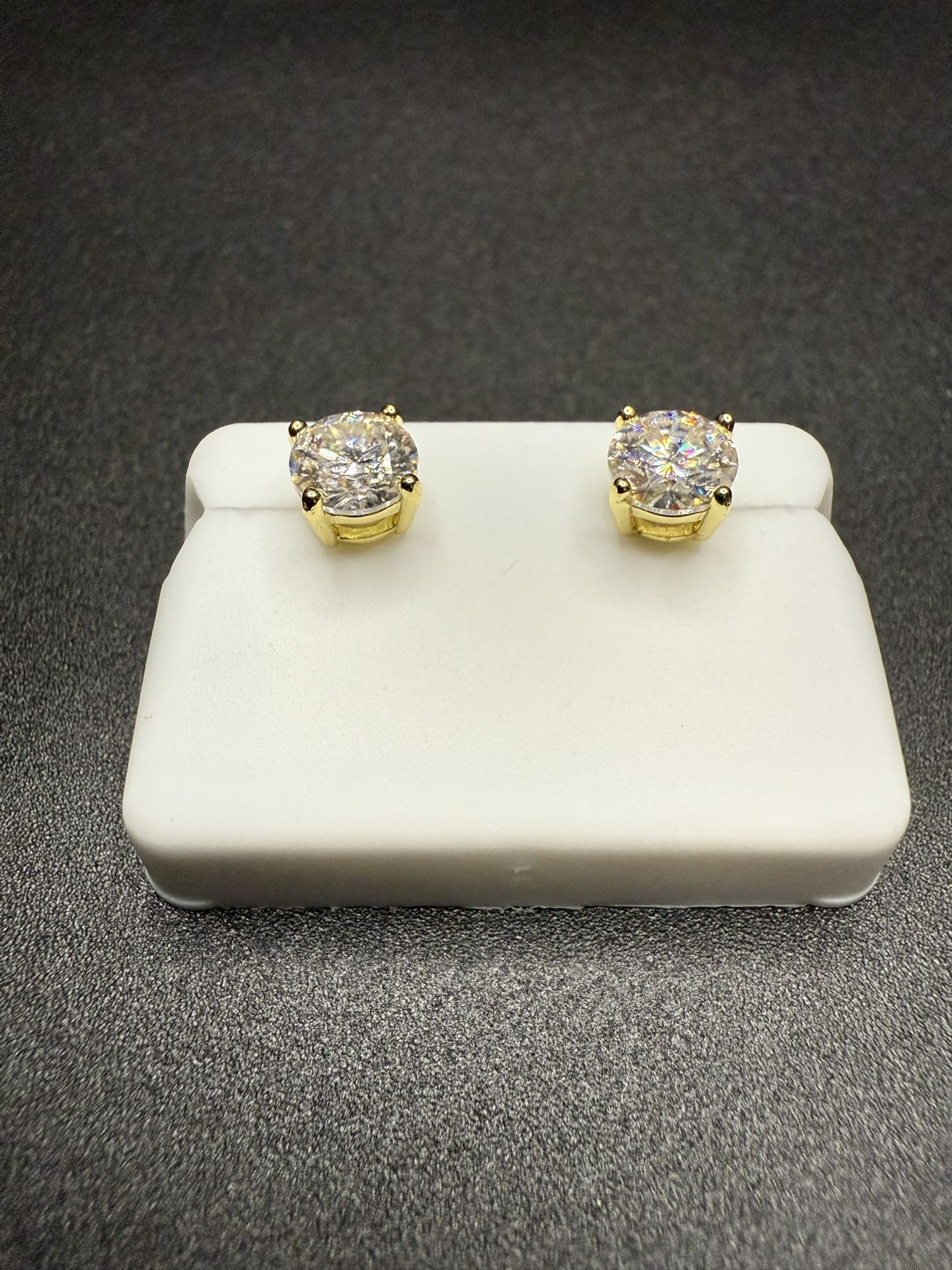 Moissanite Stud Earrings