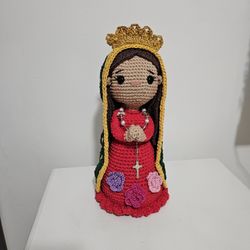 Virgencita De Guadalupe A Crochet