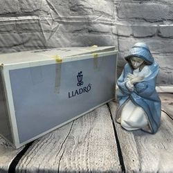 VINTAGE Retired Mary Lladro Nativity Figurine #5477 SIGNED by J. Lladro 11/9/92