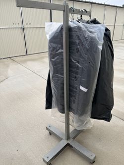 Industrial Clothes Rack 