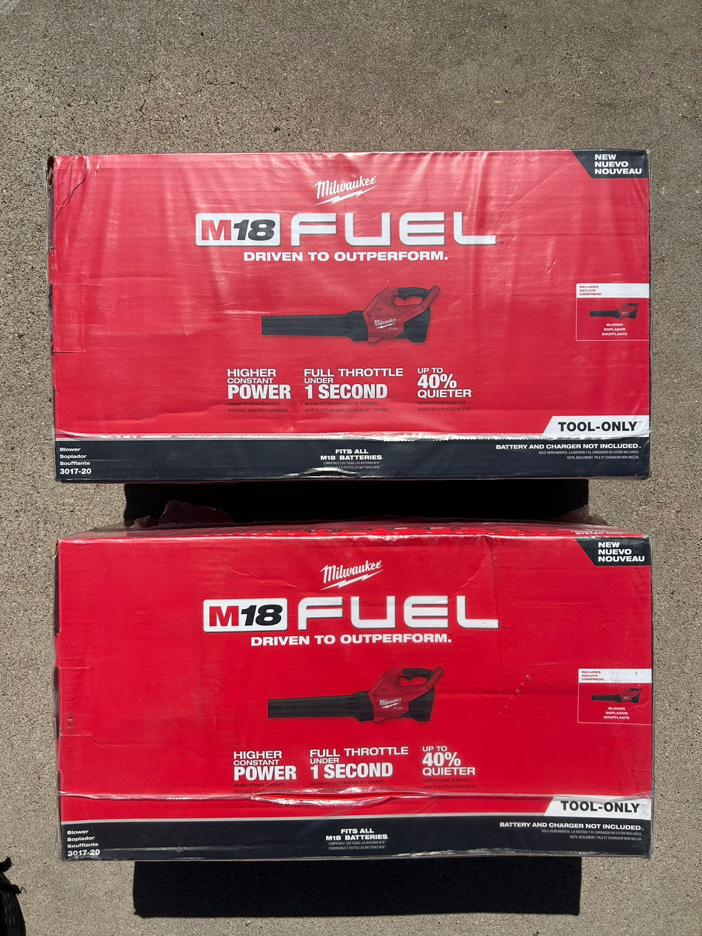 Milwaukee M18 Fuel Blowers CFM 500