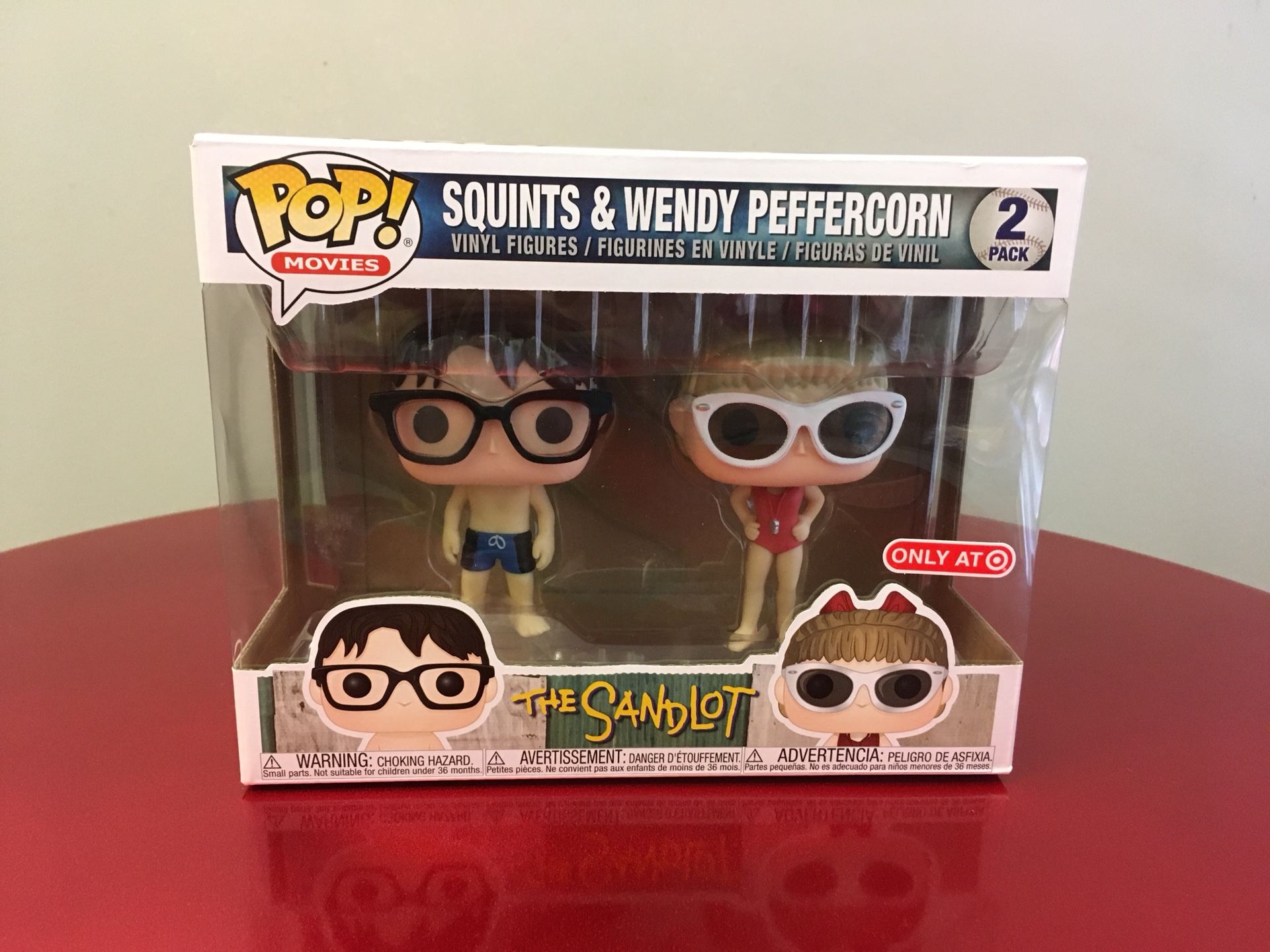 Funko Pop! Vinyl - Movies - The Sandlot - Squints & Wendy Peffercorn - Target Exclusive