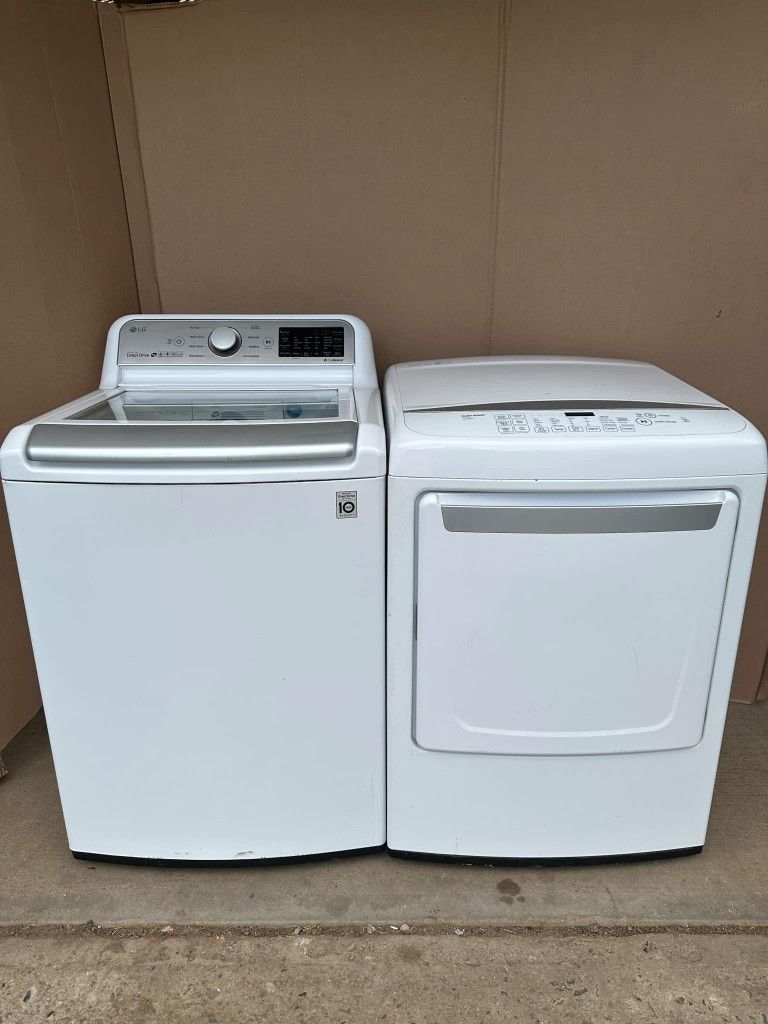 LG Washer And Gas Dryer 