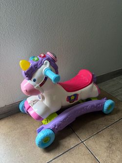 Vtech prance & rock unicorn toy