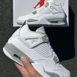 Jordan 4 Retro White Oreo 