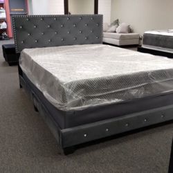 NEW TWIN FULL QUEEN KING SIZE BED WITH MATTRESS AND FREE DELIVERY- BEDROOM FURNITURE SECTIONAL SOFA AND MORE 