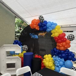 Hot Wheels Birthday Decoration