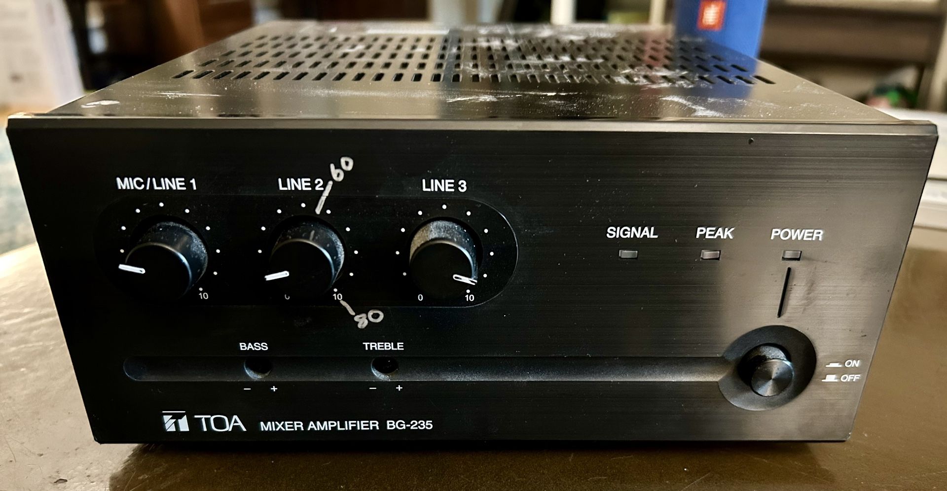 TOA Mixer Amplifier BG-235