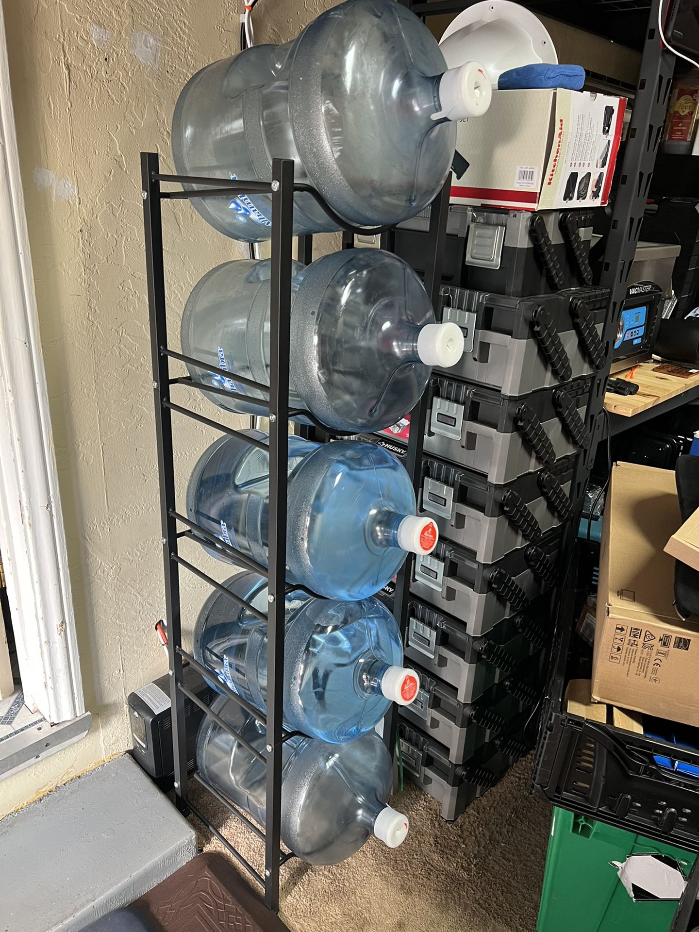 Water Cooler Jug Rack 5 Gallon