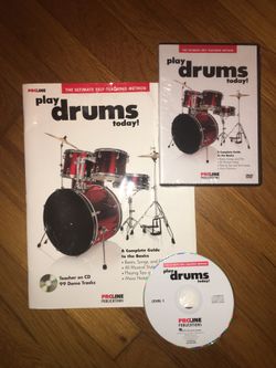 Play Drums Today Beginner's Pack : Proline Custom Version (2003, CD / Hardcover)