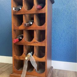 Wood Wine Rack