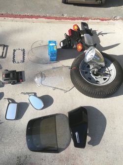 Motorcycle honda & kawasaki parts