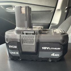 Ryobi 4ah Battery 