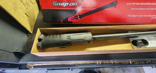 Snap on extra long electric ratchet