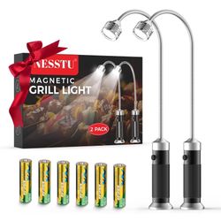Grilling Light Gifts for Men: Grill Lights for Outdoor Grill with Magnetic Base -Gifts for Fathers Day From Daughter Wife - Unique Birthday Gift for M