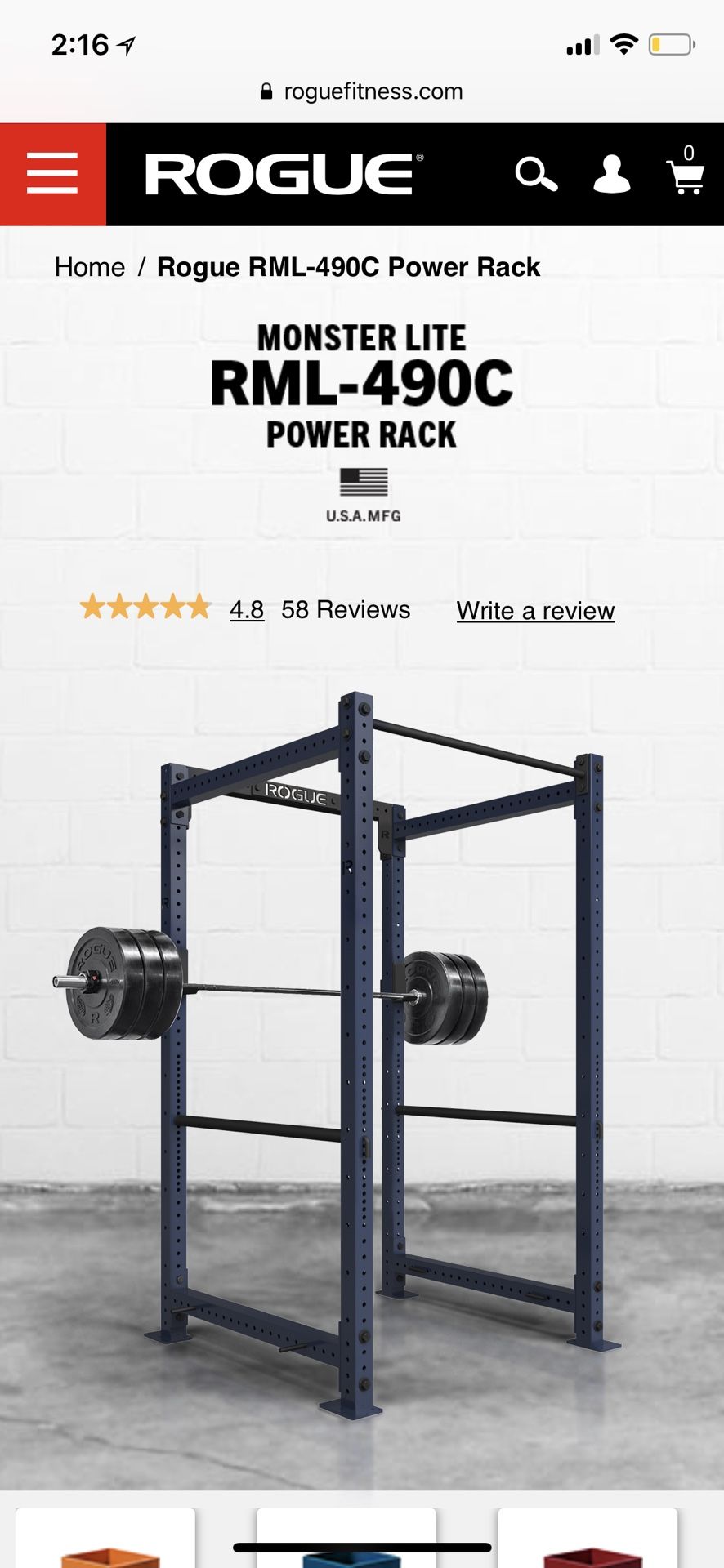 Rouge Power Rack