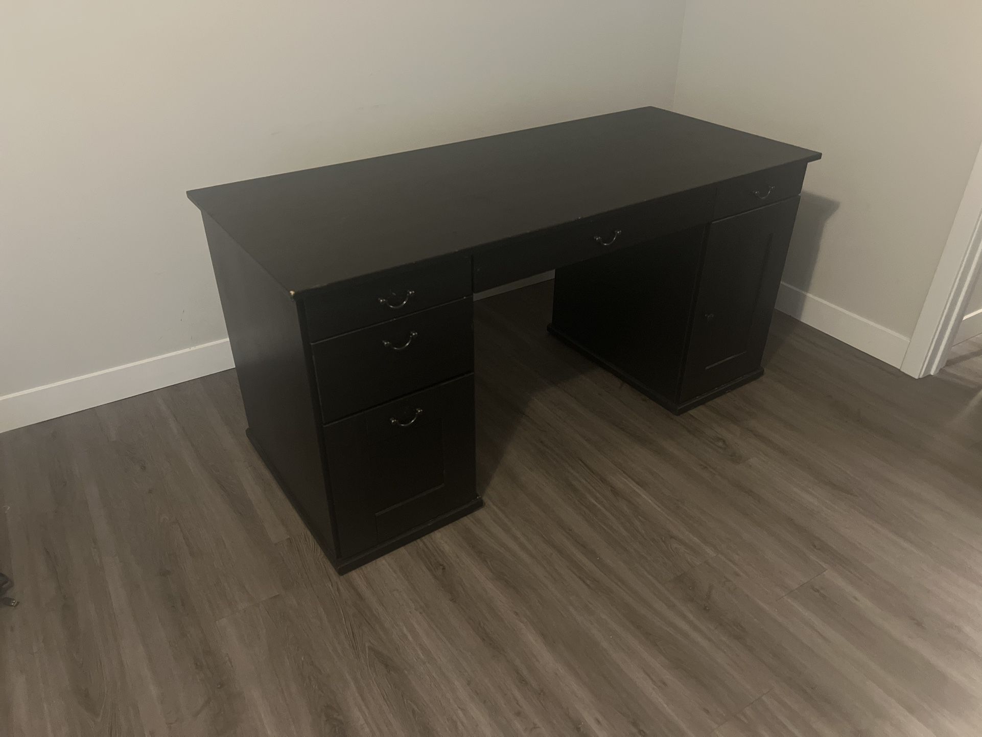Beautiful Black Desk