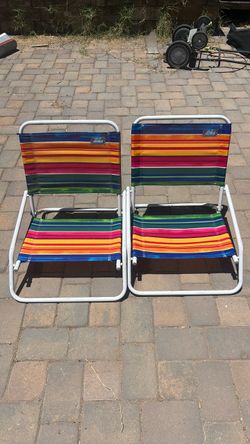 Beach chairs