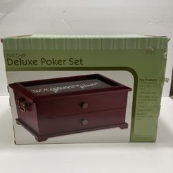 Deluxe Poker Set,300 Casino-Style Chips