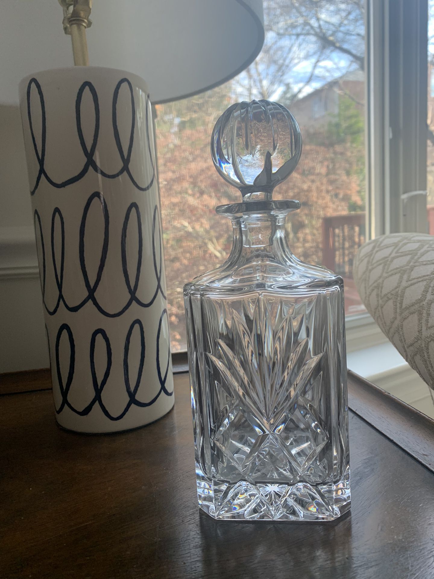 Crystal Decanter by Block Crystal 