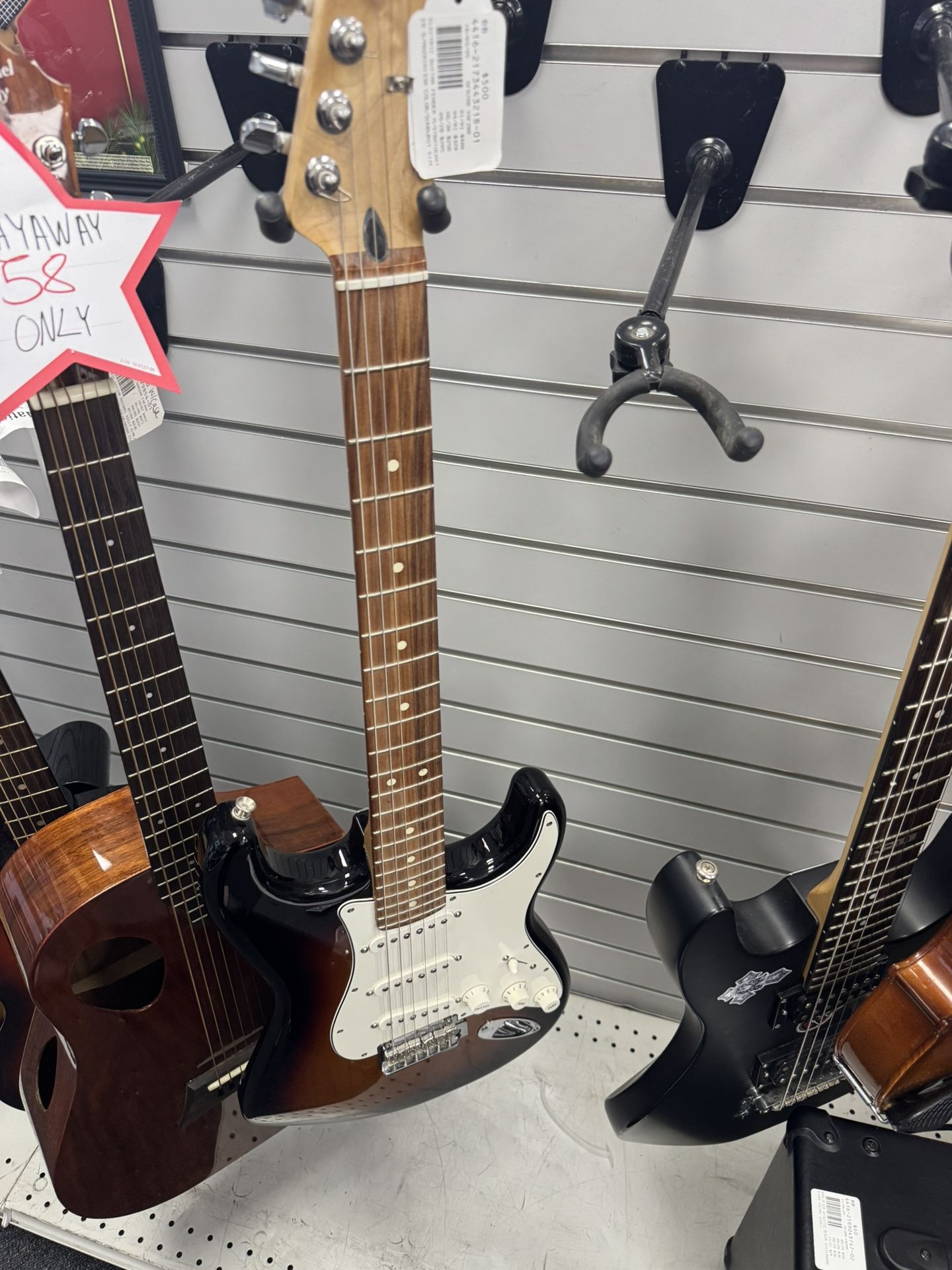 fender electric guitar