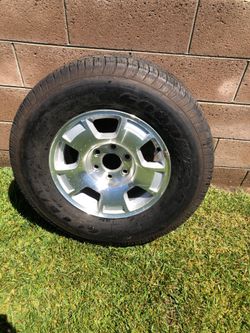 Chevy rims and tires