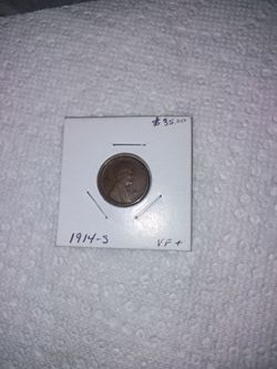 1914 s wheat penny