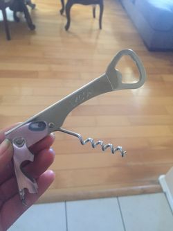 Ekco chrome bottle/wine opener
