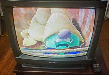 Sharp 20-inch CRT TV linytron 1990s