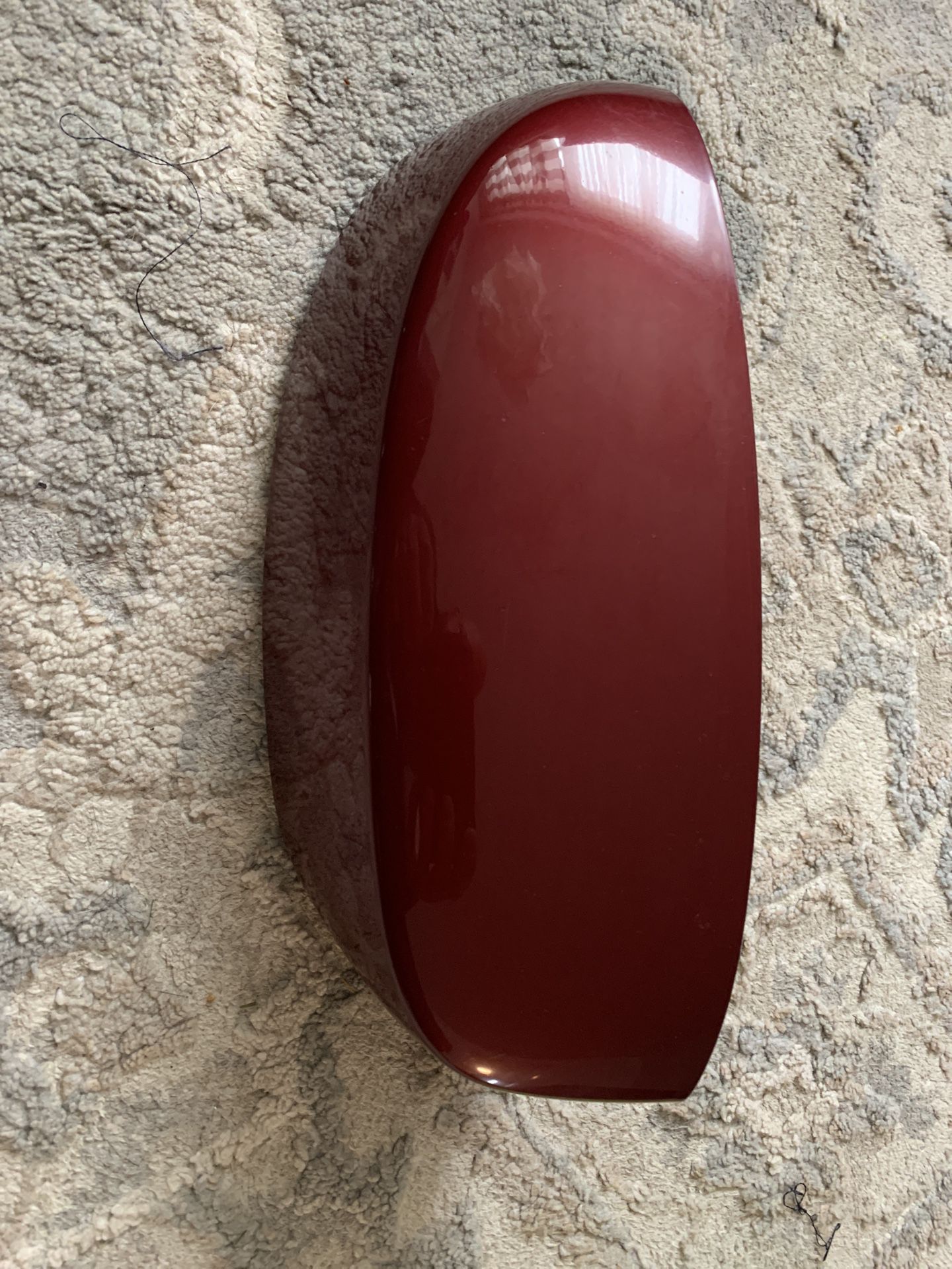 Driver side view mirror cover