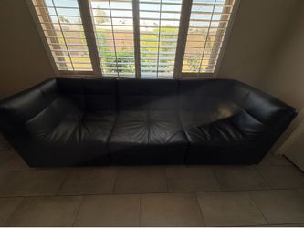 Leather Couch $400 OBO