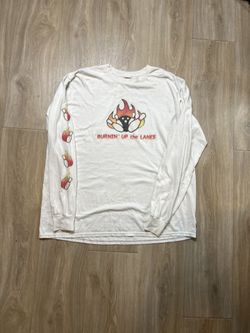 Vintage Burning Up The Lines long sleeve T-shirt