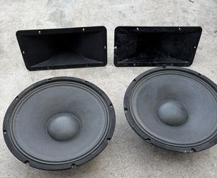 Horns And 15” Woofers 