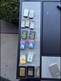 OBO 📣📣16pc Vintage 90s Camel Lighter Collection - Zippos, Lift-Arms, Novelty Packs TAKING OBO 📣📣